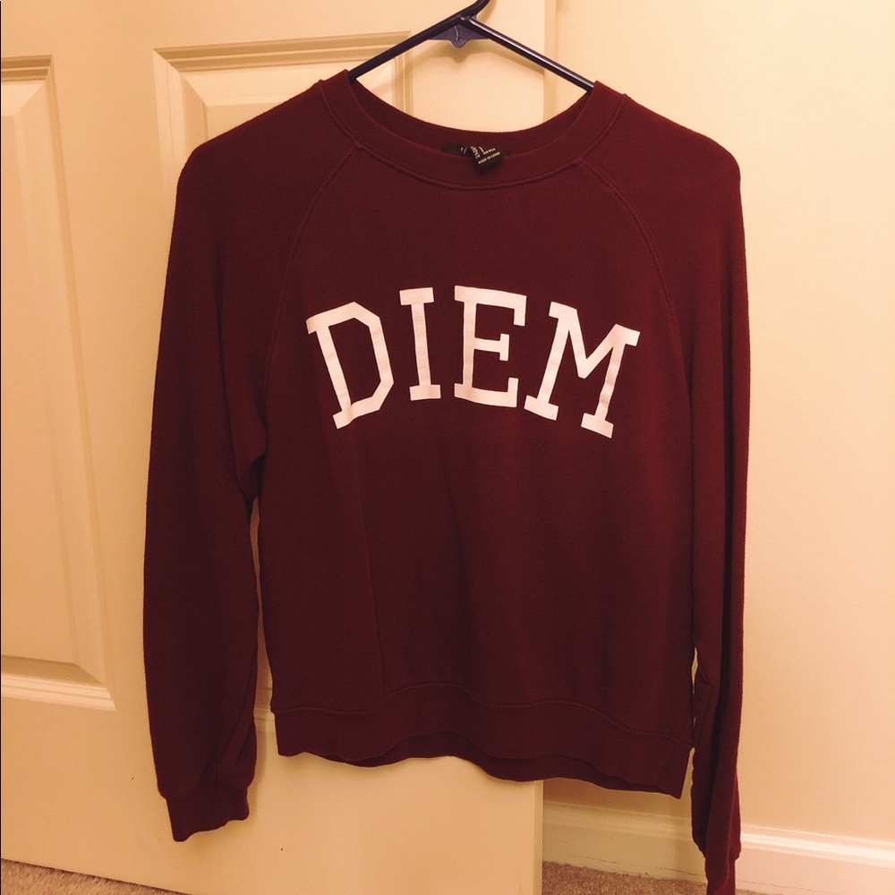 “DIEM” F21 Sweater